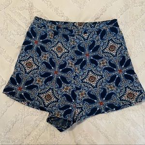 Show me your mumu wagon wheel cabana shorts